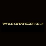 G-corporation アドレスco.jpステッカー　【ゴールドメッキ】