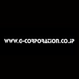 G-corporation アドレスco.jpステッカー　【ホワイト】
